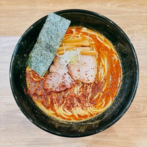 濃厚辛煮干しそば