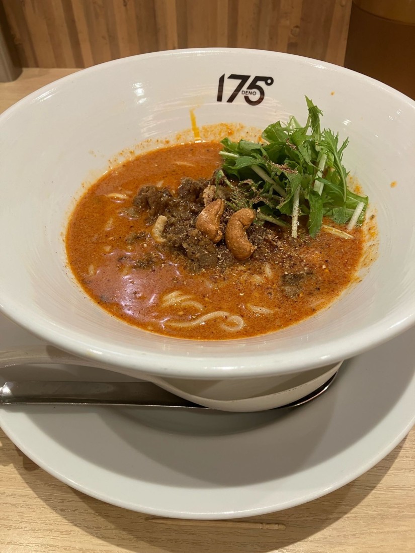 汁あり担々麺(辛さLv4 シビれLv1)