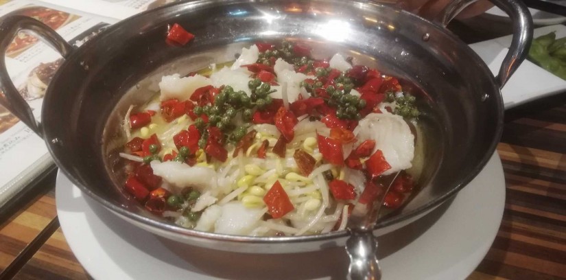 魚の激辛沸騰旨煮