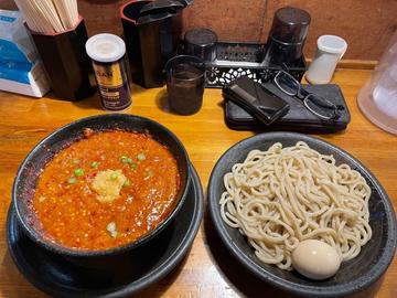 どて辛つけ麺中盛り グランドマスター大辛