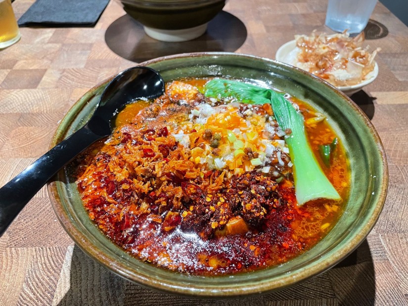 麻婆豆腐ラーメン +辛さレベル地獄 地獄