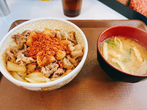 にんにくファイヤー牛丼