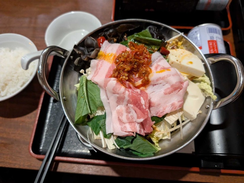 火鍋ランチ 激辛