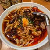 ホルモンの激辛煮込み 辛さ増し100円