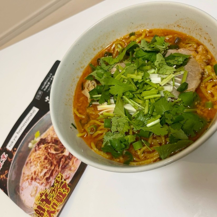 激辛ラーメン大作戦3 tokyo花さんしょう  RaRaヌードル 辛さレベル1
