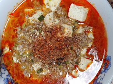 激辛ラーメン スコーピオン 麻婆豆腐改