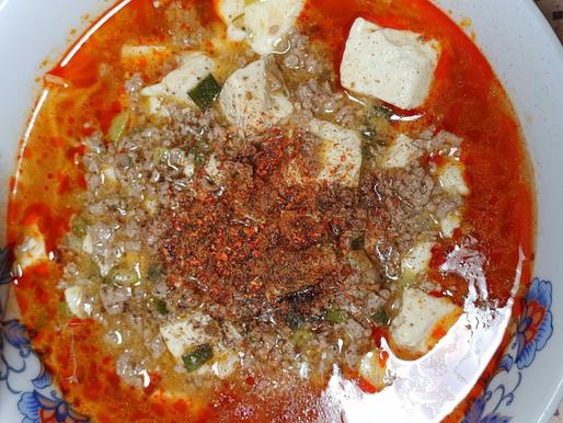 激辛ラーメン スコーピオン 麻婆豆腐改