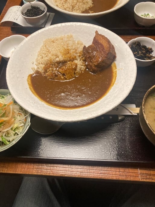 野菜と角煮の板前カレー