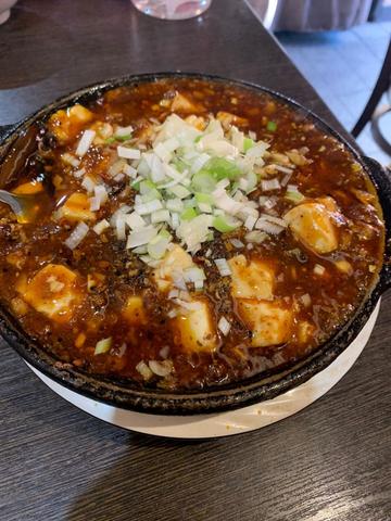 麻婆豆腐丼 辛め