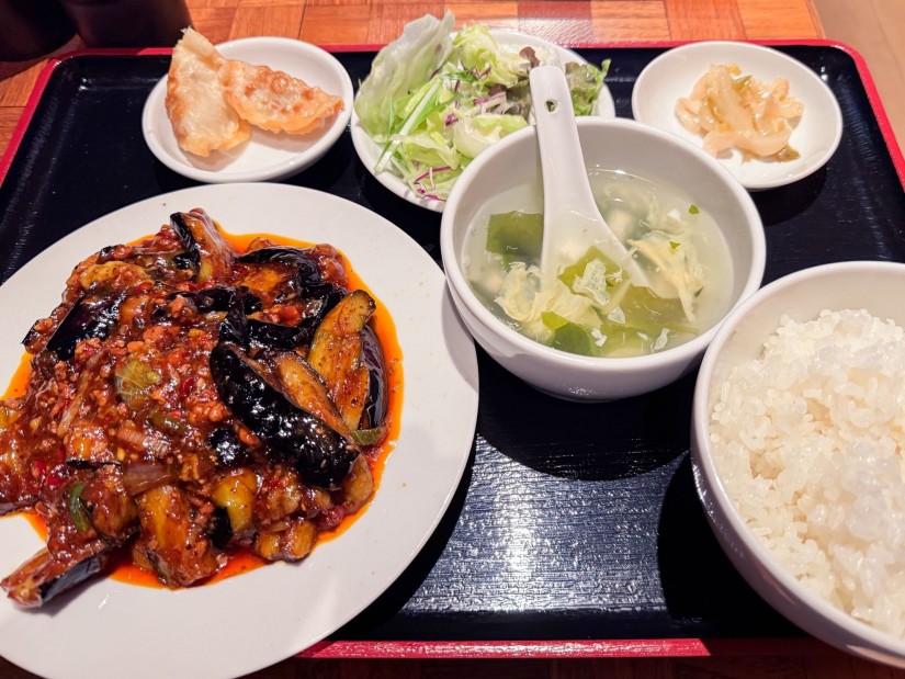 期間限定 麻婆茄子定食