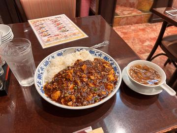 陳麻婆豆腐かけご飯 3辛