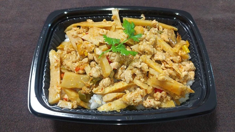 筍のピリ辛炒め