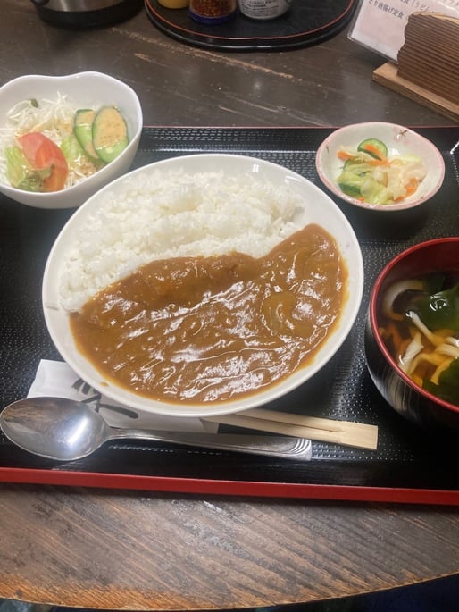カレー定食