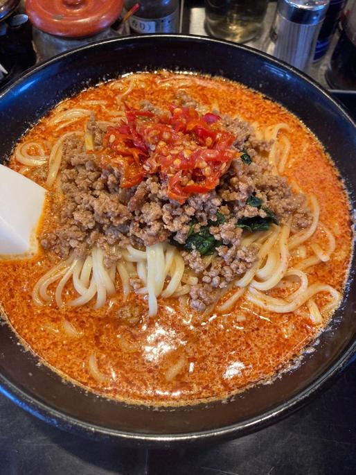 地獄の坦々麺プロフェッショナル＋5辛特大 35辛