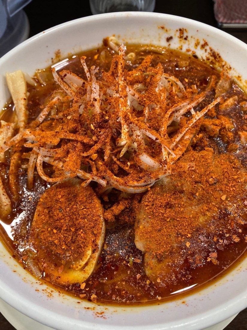 特製地獄味噌ラーメン トッピング閻魔大王