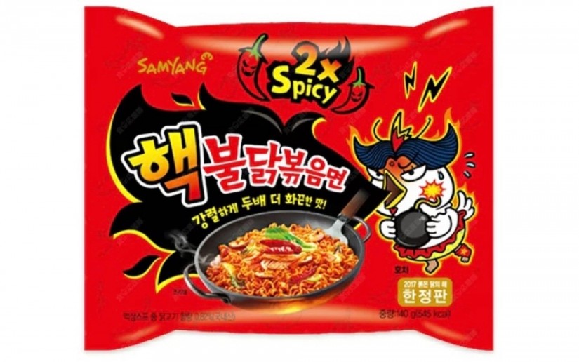 プルダックポックンミョン(辛さ2倍) 2倍