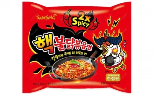 プルダックポックンミョン(辛さ2倍) 2倍
