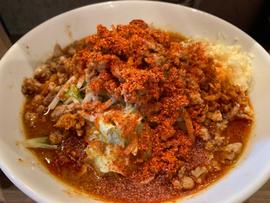 獄閻魔ラーメンひき肉マシ 獄閻魔