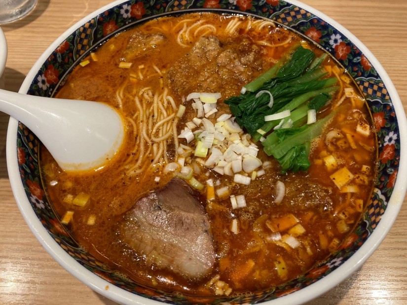 排骨坦々麺 激辛