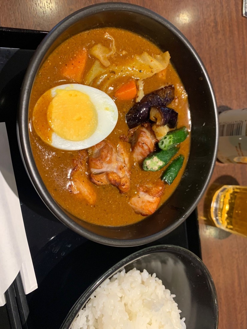 ローストチキンスープカレー 10辛