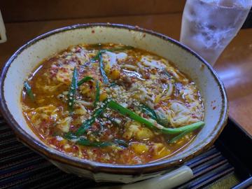悶絶辛麺