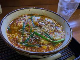 悶絶辛麺