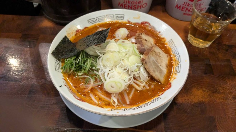 唐辛子中華そば 激辛