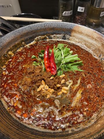 烈炎黒胡麻坦々麺 激辛