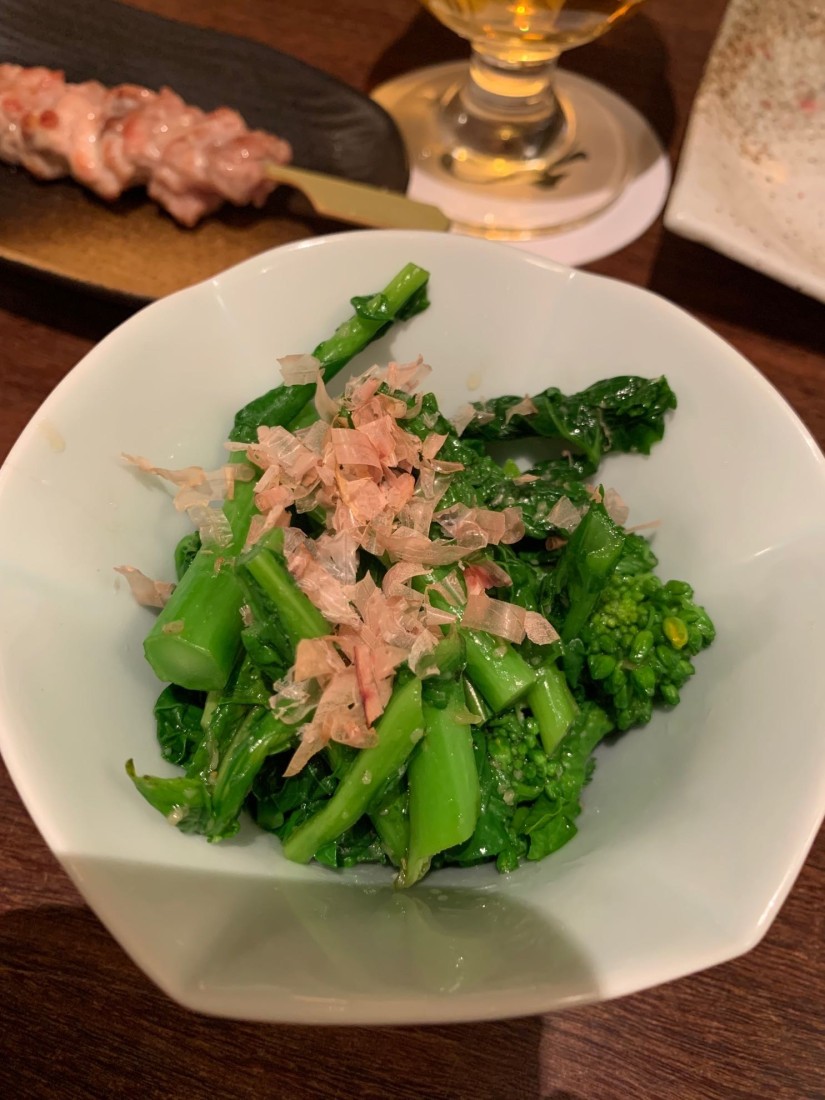 菜の花のわさび和え