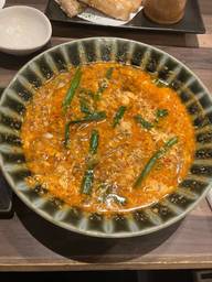 楽蔵の春雨辛麺