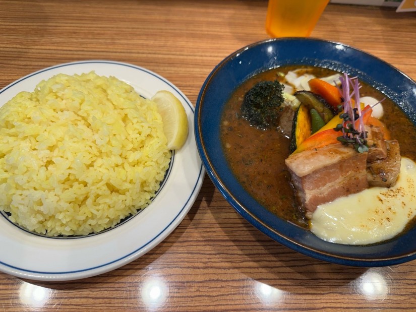豚角煮ベジカレー 激辛