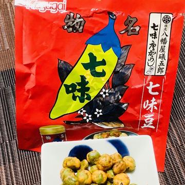 春日井製菓　八幡屋礒五郎七味豆
