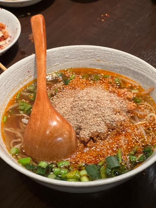 坦々麺 辛さ少し多め