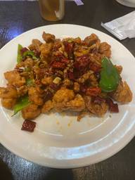 鶏肉のピリ辛炒め