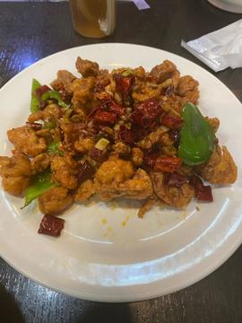 鶏肉のピリ辛炒め