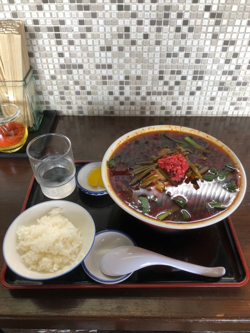 激辛満州ニラらーめん 辛味増し