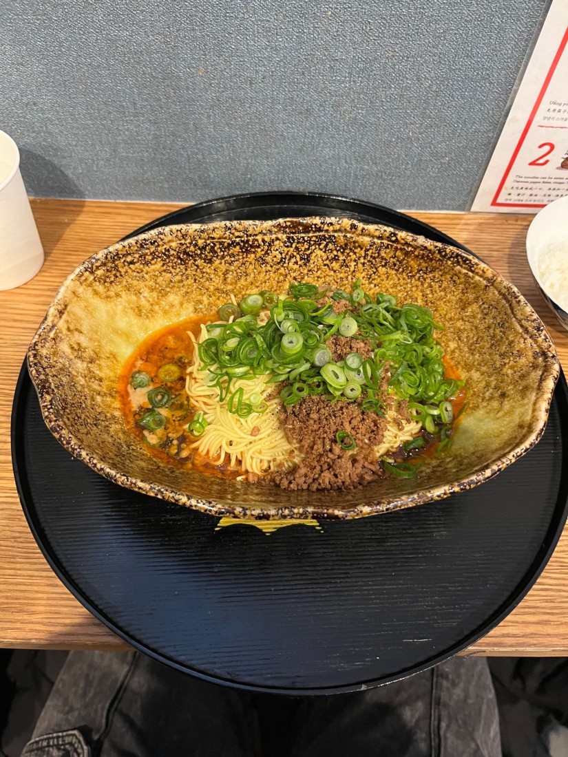 汁なし担々麺(新味)