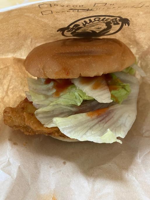 ヤンニョムチキンフィレバーガー