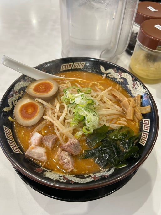 味玉辛味噌ラーメン