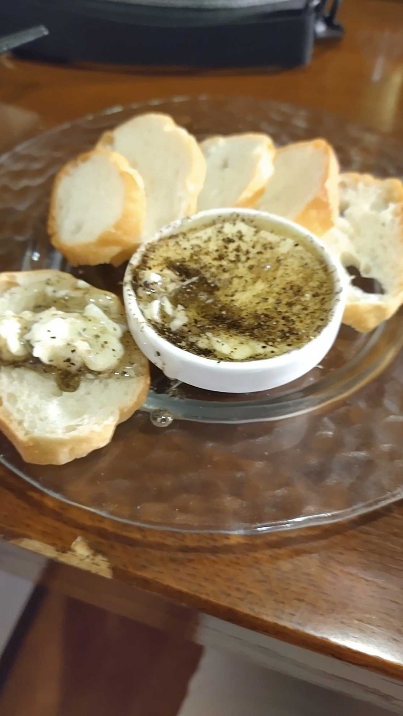 クリームチーズの蜂蜜がけ