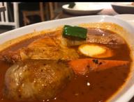 骨付きチキンのスープカレー 20激辛