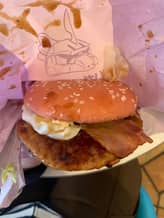 赤いガーリックてりやき