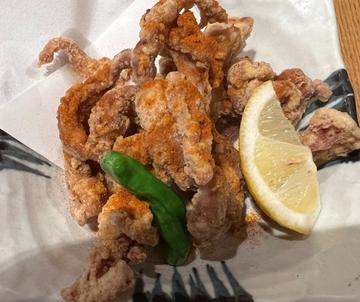 鶏せせりの「辛」揚げ