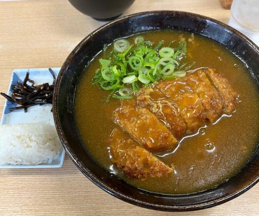 カツカレーうどん
