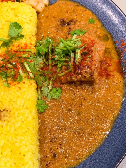 チキンカレー 唐辛子マーク１個