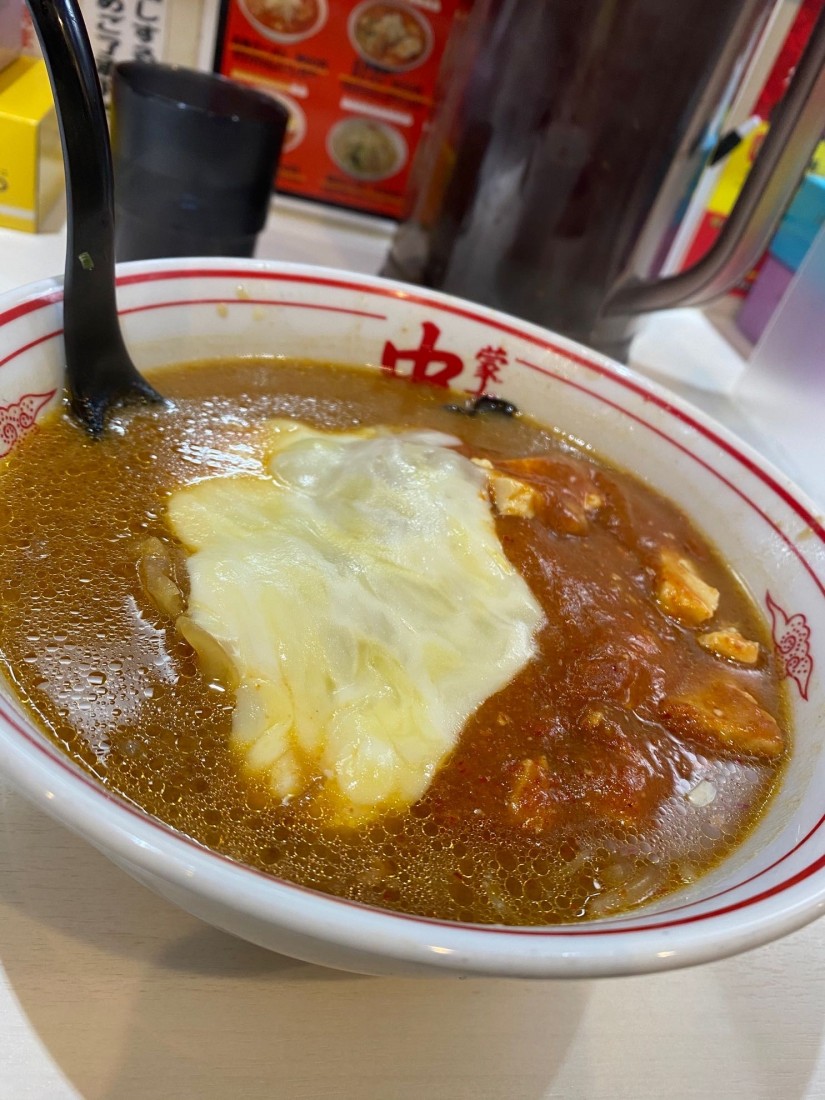 蒙古タンメン チーズトッピング 2.10KM - 蒙古タンメン中本 立川