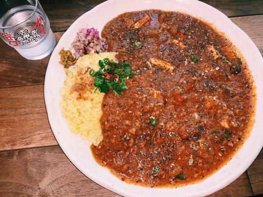 麻辣豚バラキーマカレー
