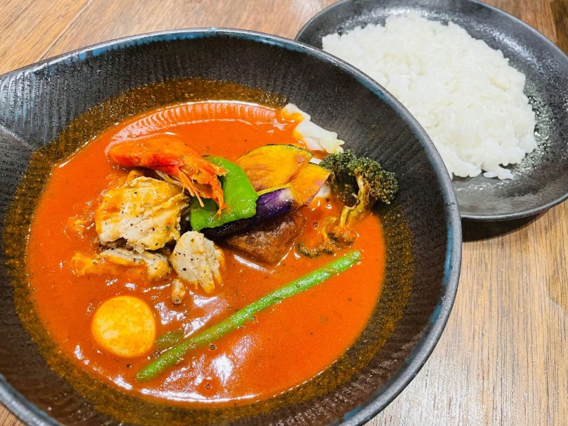 ヤゲン軟骨to野菜カレー(エビスープ) 50番(max)