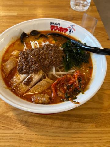 肉揚げ辛口タンタンメン