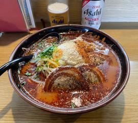 豚骨醤油炙りチャーシューメン 大辛